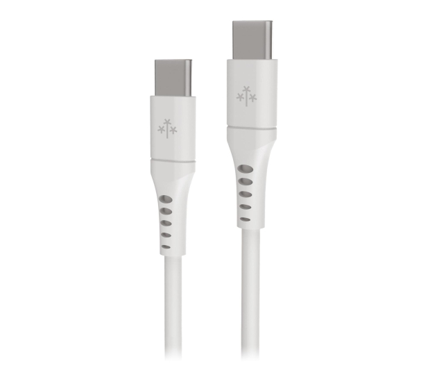 Hune Kabel USB-C do USB-C 3m Snow White - 1370703 - zdjęcie